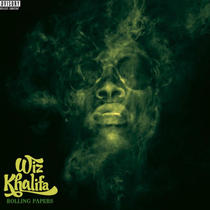 wiz khalifa album cover black and. First single is “Black and